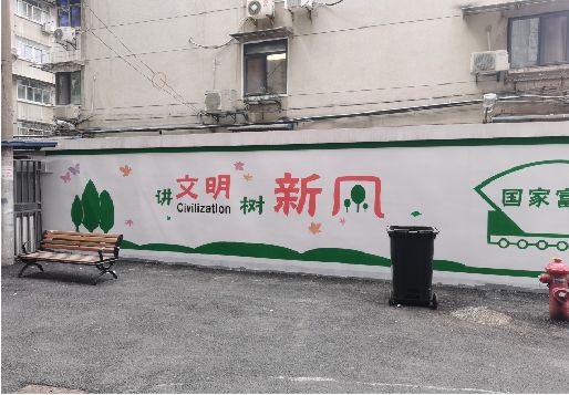 巴南区社区墙绘